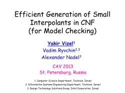 SAT-based Model Checking