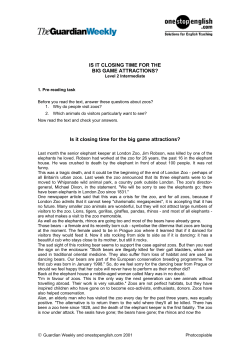 Is it closing time for the big game attractions?