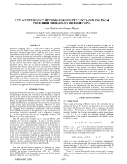 New Accept/Reject Methods for Independent