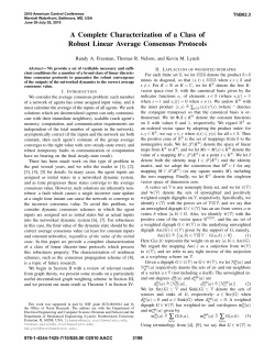 A Complete Characterization of a Class of Robust Linear Average