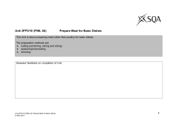 2FP3 Prepare Meat for Basic Dishes