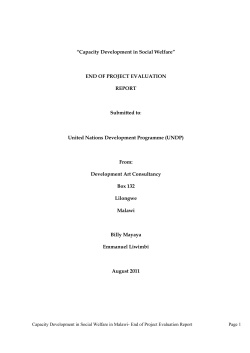 2. evaluation findings and conclusions