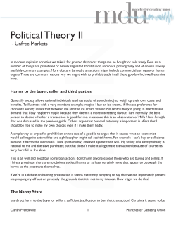 Political Theory II - Manchester Debating Union