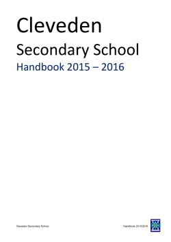 As pupils move from Second into Third Year they select the subjects