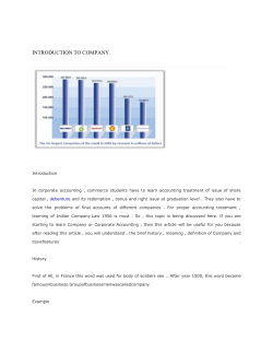 Shareholder of a Company