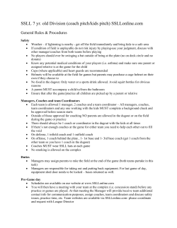 SSLL 7 yr. old Division (coach pitch/kids pitch) SSLLonline.com