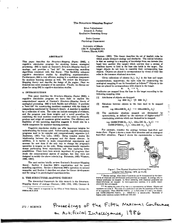 This paper describes the Structure