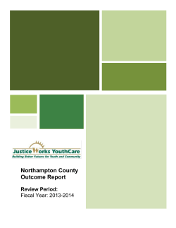 Northampton County Outcome Report