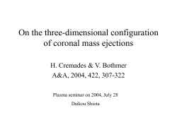 On the three-dimensional configuration of coronal mass ejections