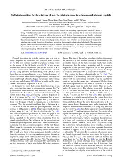 Sufficient condition for the existence of interface states in some two