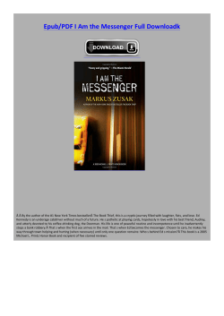 Epub/PDF I Am the Messenger Full Downloadk