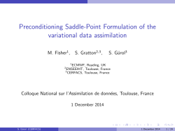 Preconditioning Saddle-Point Formulation of the