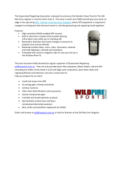 The Queensland Rogaining Association is pleased to announce the