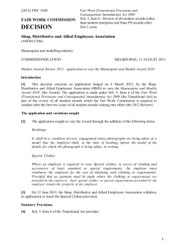 MA000117 - Decision - 13 Aug 2013