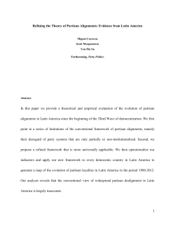 Forthcoming, Party Politics