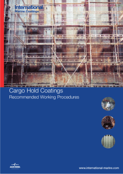 Cargo Hold Coatings - International Paint