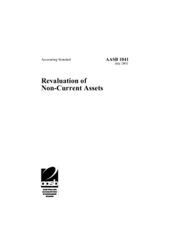 Revaluation of Non-Current Assets