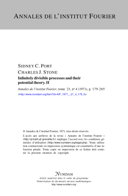 Infinitely divisible processes and their potential theory. II
