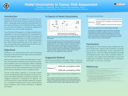 Model Uncertainty in Cancer Risk Assessment