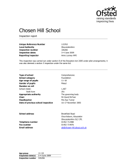 Chosen Hill School