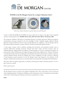 FLOCK to the De Morgan Centre for a unique Christmas show!