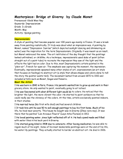 Masterpiece: Bridge at Giverny by Claude Monet