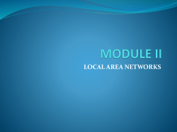 Module 2.1LAN Protocol architecture IEEE802