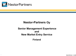 Nestor-Partners Oy - nestorpartners.fi