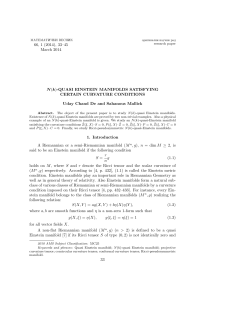 quasi Einstein manifolds satisfying certain curvature conditions