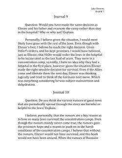Jake Stevens Period 7 Journal 9 Question: Would you have made