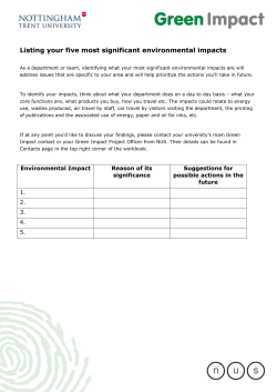 Top 5 Impact template