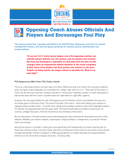 Opposing Coach Abuses Officials And Players And Encourages