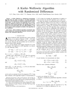 A Kiefer-Wolfowitz Algorithm With Randomized Differences