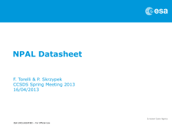 NPAL Datasheet