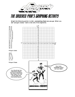 the ordered pair`s graphing activity
