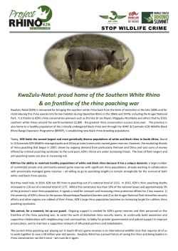 KwaZulu-Natal: proud home of the Southern