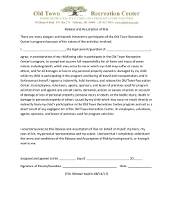 2016-2017 Release and Assumption