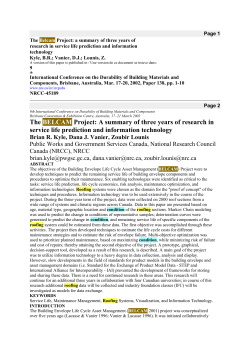 The Belcam Project: a summary of three years of research in service