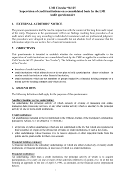 scope of consolidation