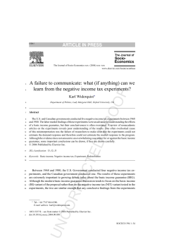 A Failure to Communicate