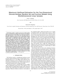 Maximum-Likelihood Estimation for the Two