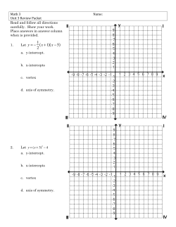 Let y = &minus; 1 2 x +1 ) x &minus;5