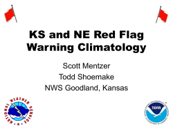 Nebraska Red Flag Warning Climatology