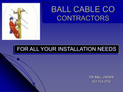 BALL CABLE CO CONTRACTORS