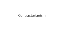 Contractarianism