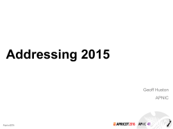 Address Transfers