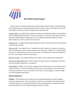 2017 NYSEF Freeride Program