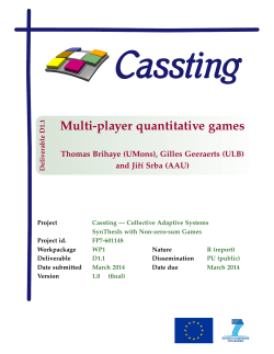 Multi-player quantitative games