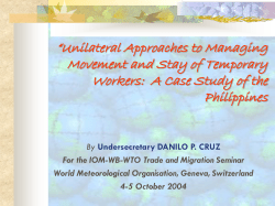 Introduction - International Organization for Migration