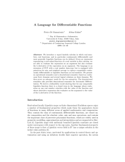 A Language for Differentiable Functions
